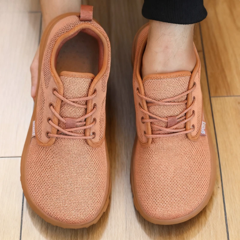 

Men's Sneakers Breathable Mesh Wide Toe Casual Shoes Comfortable Fitness Training Sneakers 2025 Shoes for Men with Free Shipping