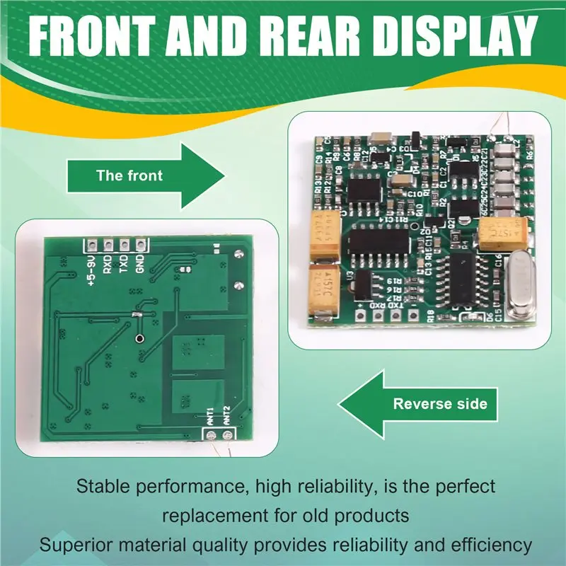 

【ANNIVERSARY SALE】TTL Output 1Set 134.2K Animal Tag Reader Module For AGV RFID FDX-B FDXB ISO11784 Long Distance Range