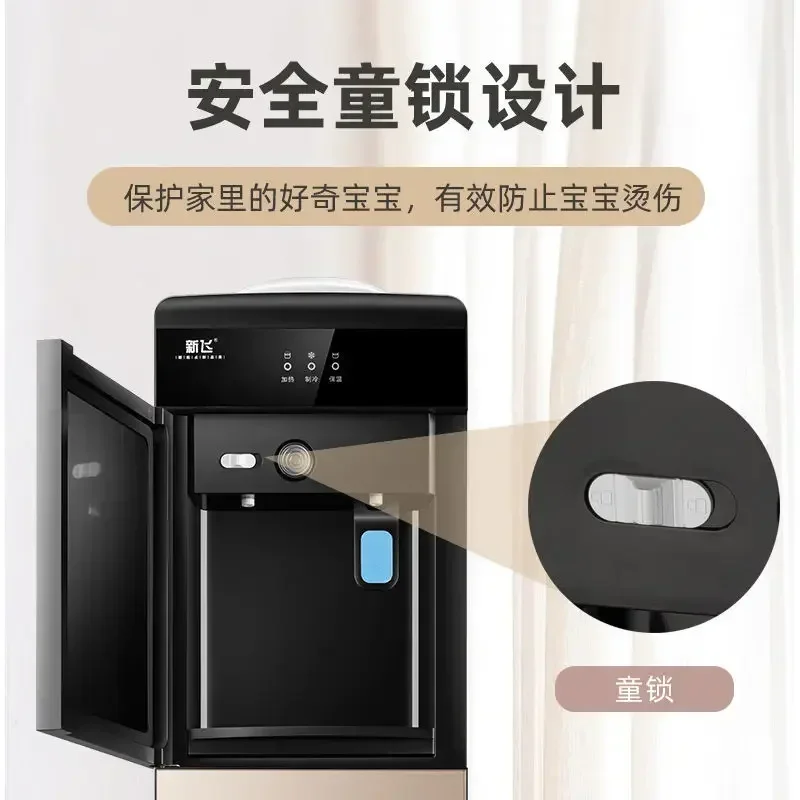 distributore d'acqua domestico a doppia porta Raffreddamento e riscaldamento verticale desktop ufficio antipolvere verticale piccolo silenzioso nuovo