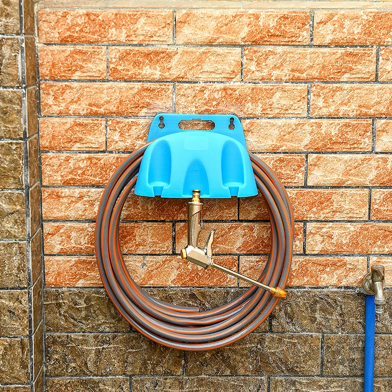 Hose Holder Wall Mount Hose Holder Garden Hose Reel Holder Hose Reel Holder Watering Hose Storage Rack for Cords and Hoses