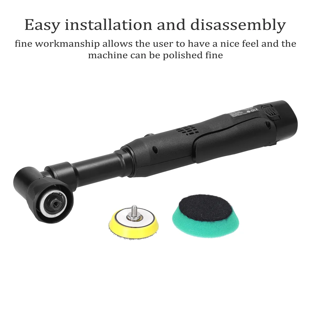 

Electric Car Polishing Machine Car Polisher Mini Electric Auto Polisher Rechargeable Polishing and Waxing Machine Kit