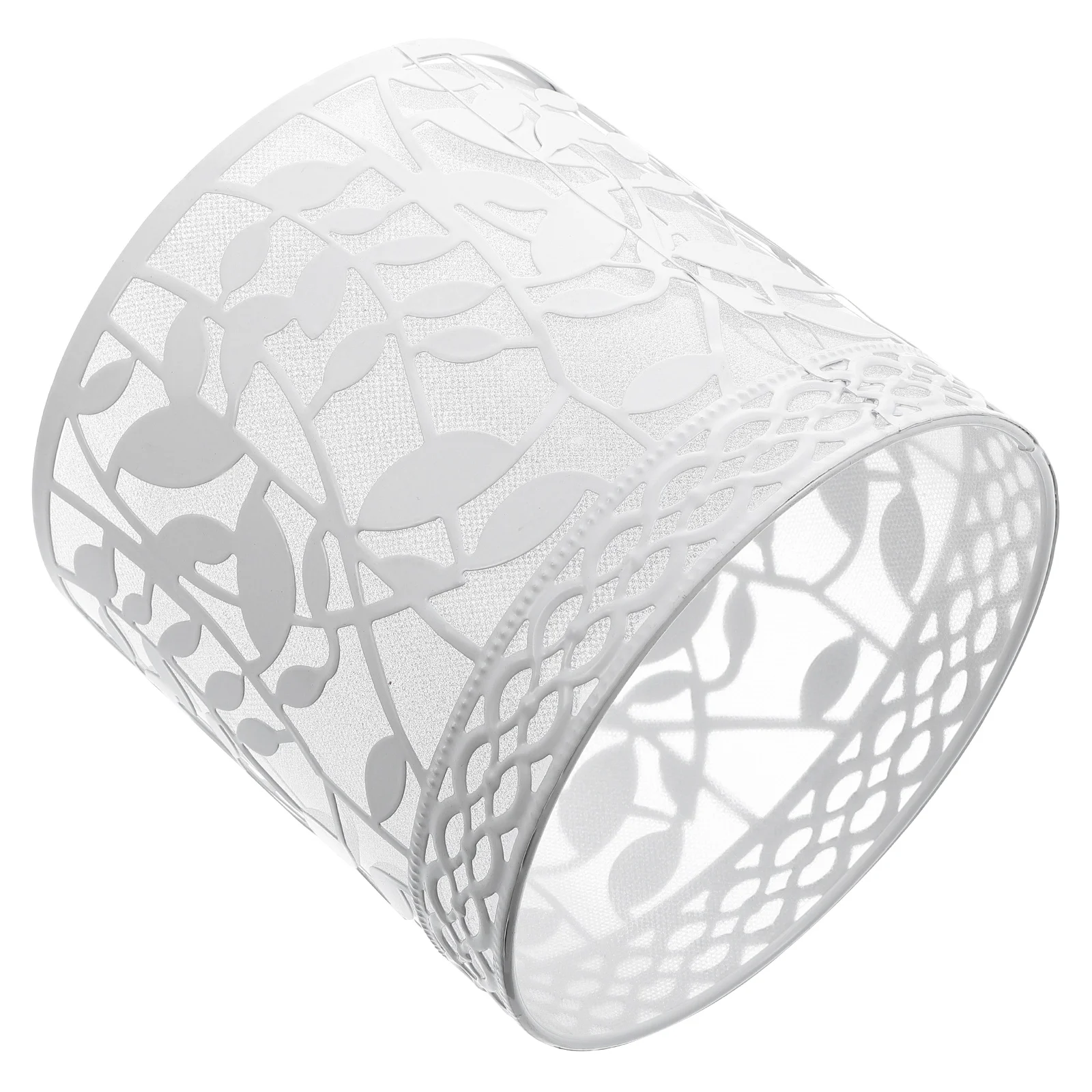 

Wrought Iron Lampshade E27 Large Screw Dustproof Home Ceiling Light Shade Bedroom Living Room Study Office Decor Metal Ferns