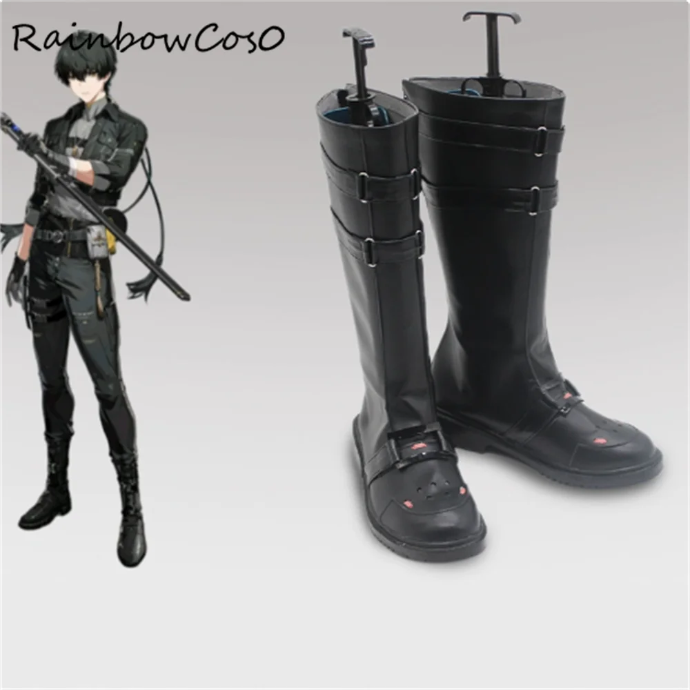 

Обувь для косплея Rover Wuthering волны Сапоги аниме Хэллоуин RainbowCos0 W4278