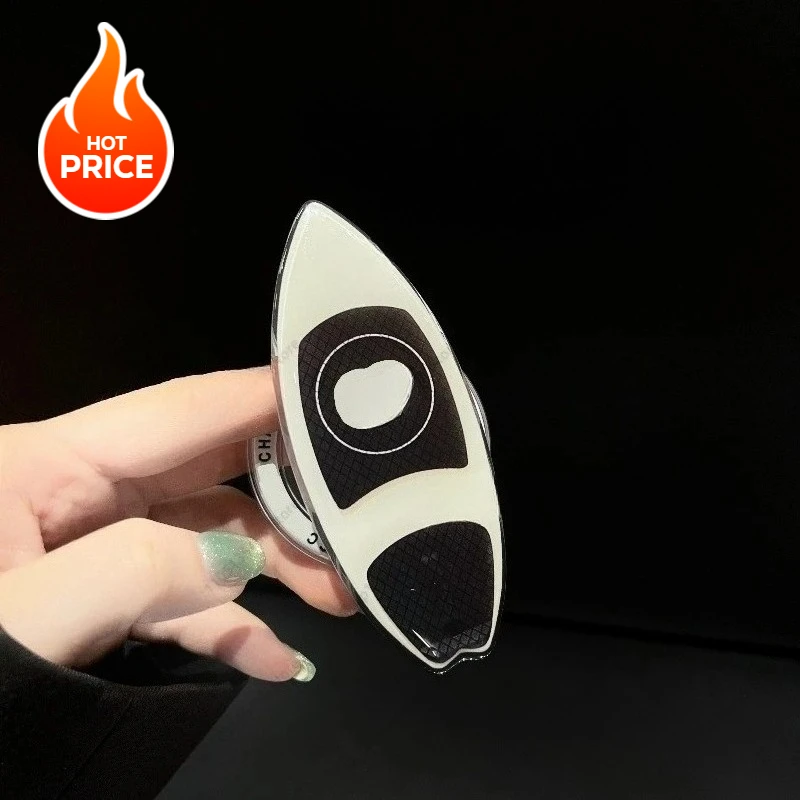 حامل مقبس مغناطيسي قوي Y2K أنيق فاخر وخفيف الوزن لهاتف MagSafe IPhone 17 Pro Max Samsung قابل للطي بمسند توك