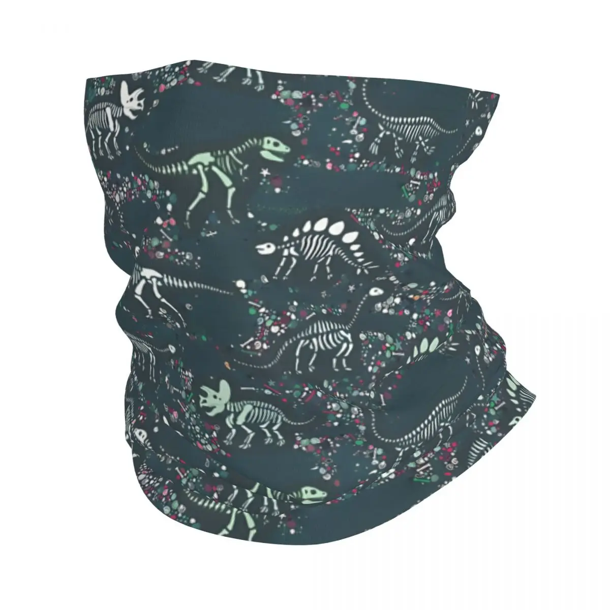 Dinosaur Fossils Thin Wrap Scarf Bandana Neck Gaiter Face Cover Headband