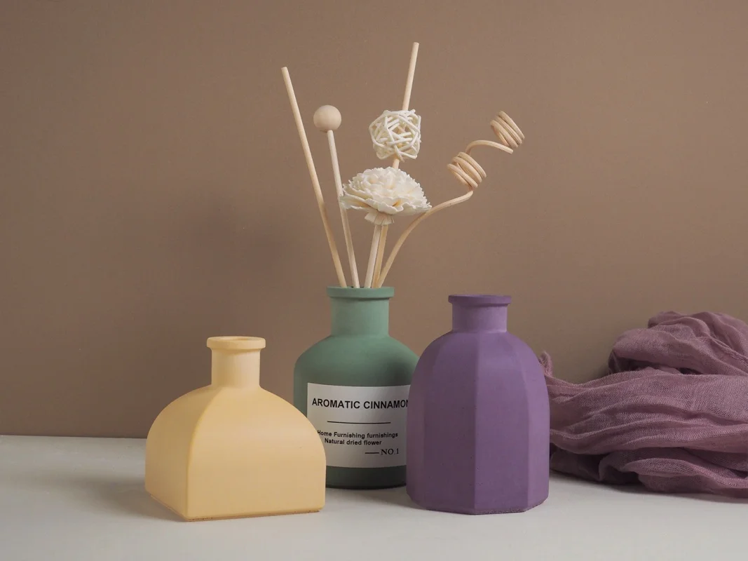 1pc Nordic Vase Simple Small Fresh Flower Pot Storage Bottle Making Silicone Mold Living Room Modern Home Decorations Ornaments