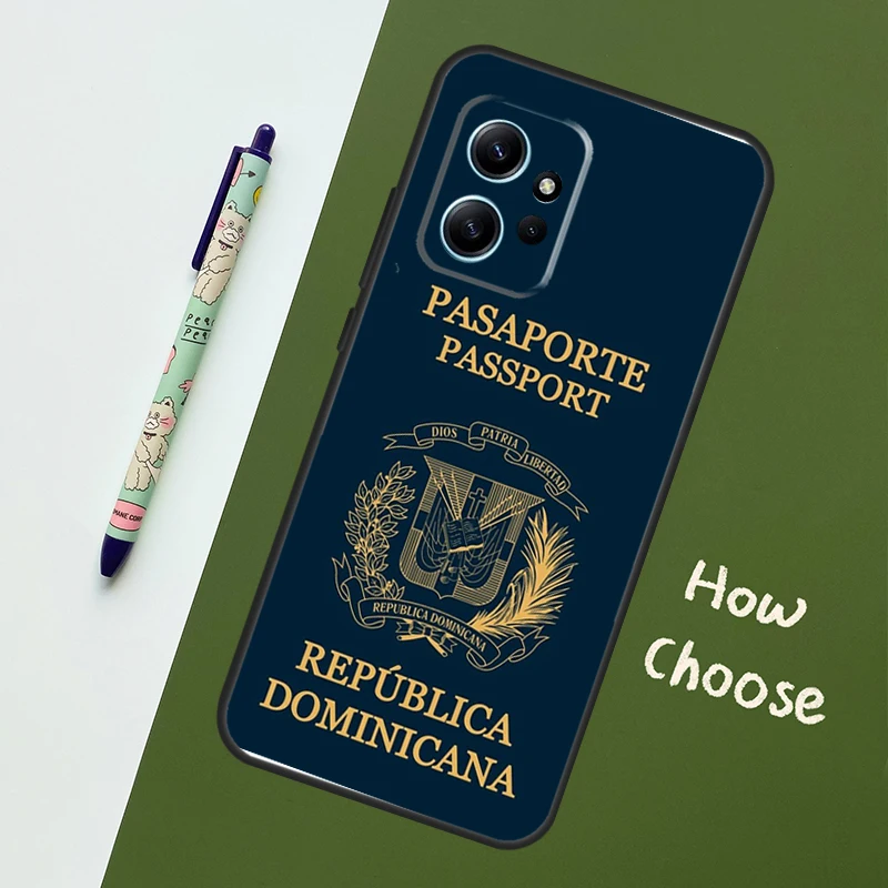 Dominican Republic Flag Case For Xiaomi Redmi Note 9 10 11 12 Pro Note 12S 9S 10S 11S Cover For Redmi 12 9C 10C 12C