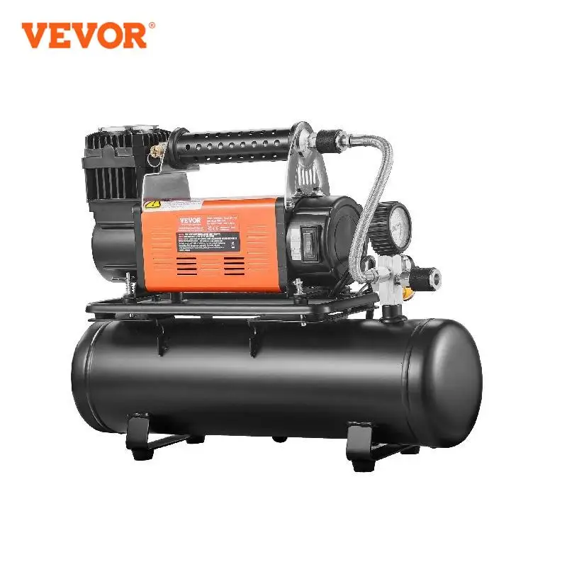 

VEVOR 12V Heavy Duty Air Compressor with Portable Tire Inflator Offroad Air Compressor with Digital Pressure Gauge Tire Inflator