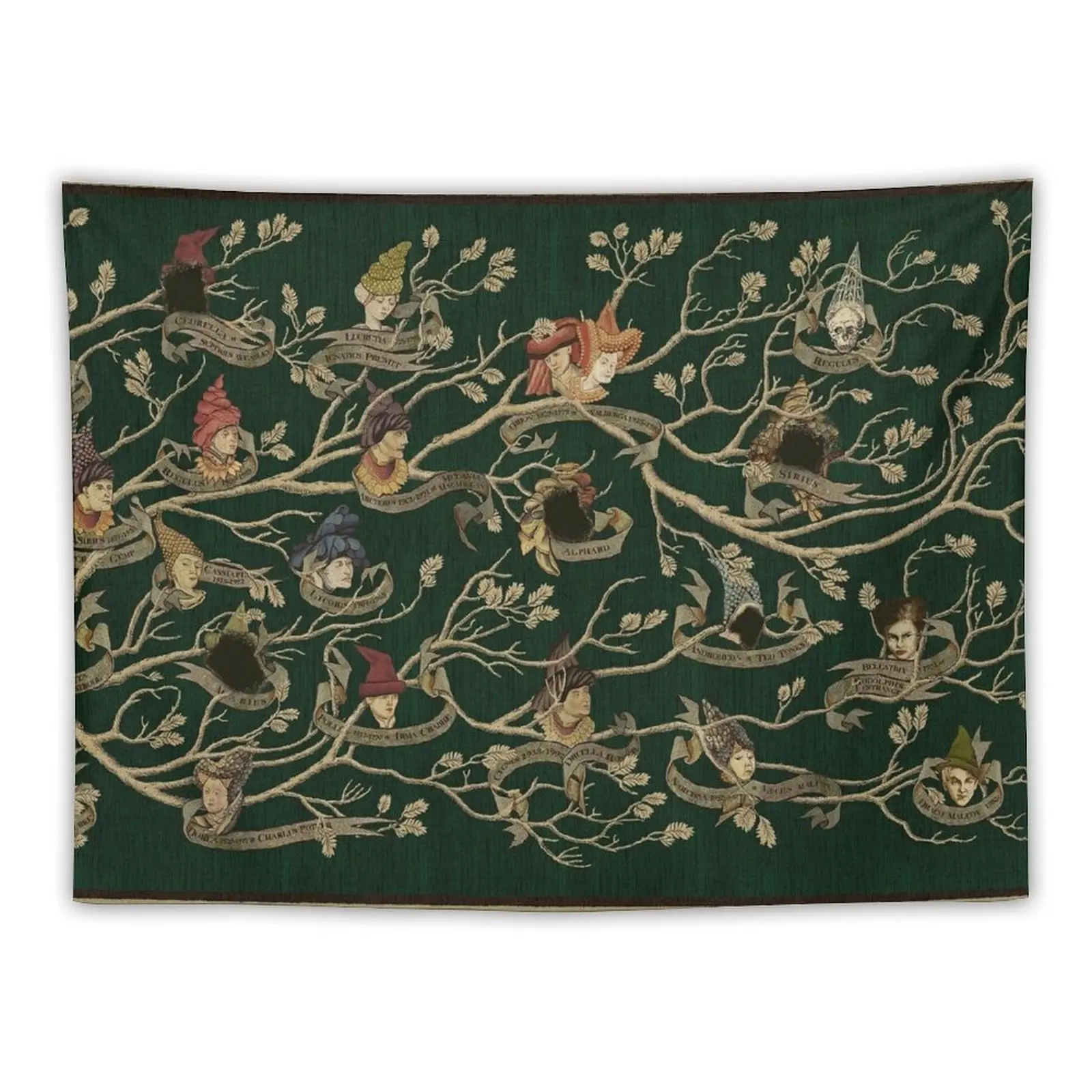 

Noble House of Black Family Tree Tapestry On The Wall Room Decorations Aesthetics Room Decor Cute Tapestry