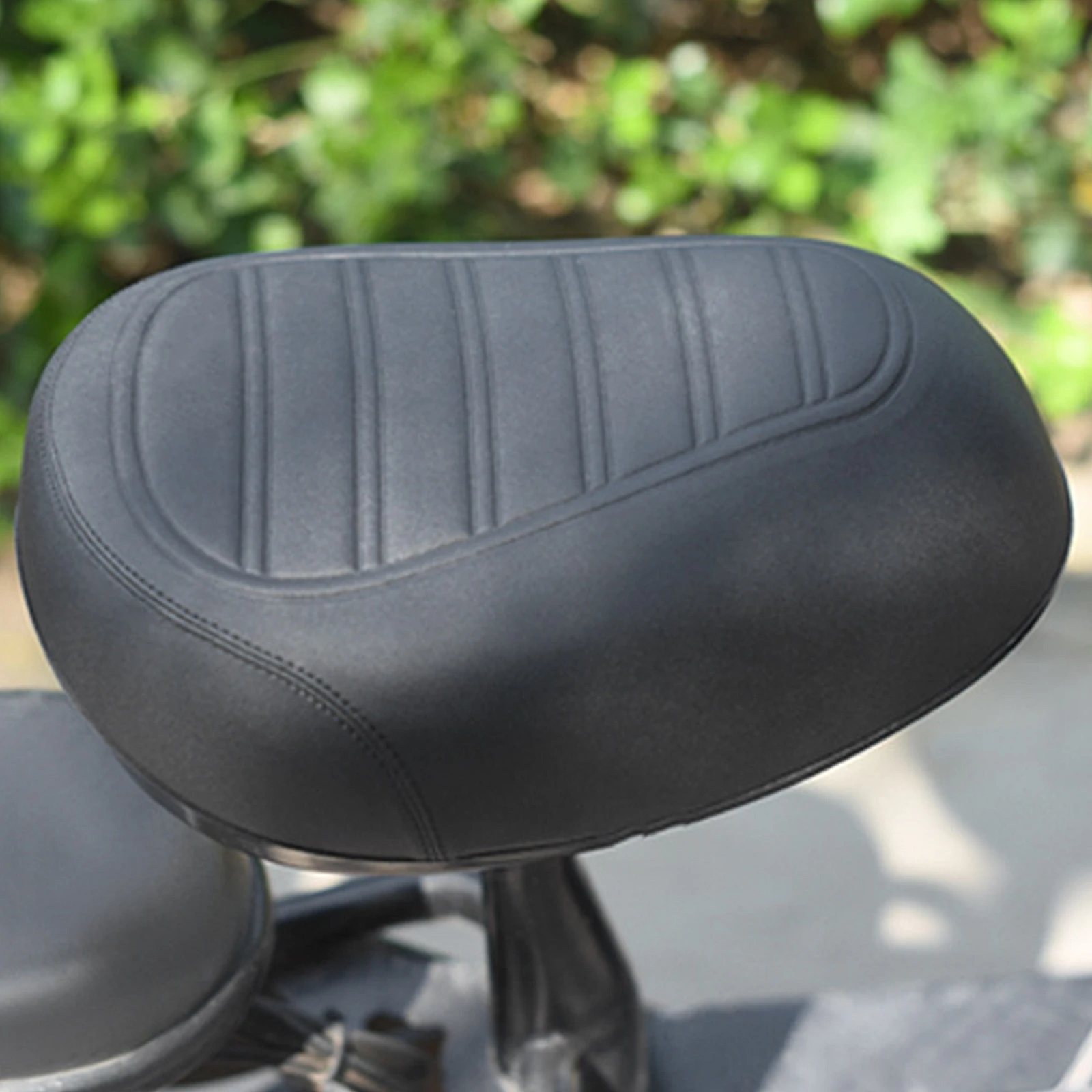 

Electric Bike Saddle Cushion High Elastic Sponge Waterproof Motorcycle Seat Pad Comfortable Riding Durable Easy Installation