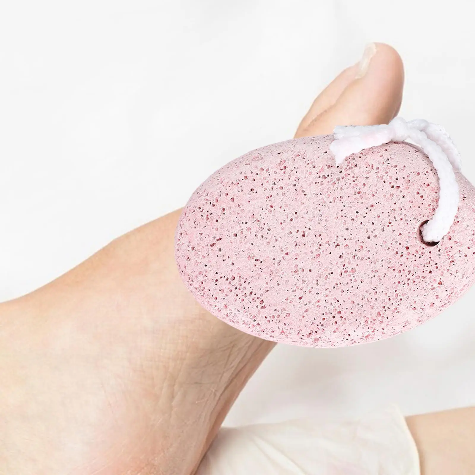 4x esfoliante de pedra para pés vulcânicos, ferramenta de pedicure para mãos e pés