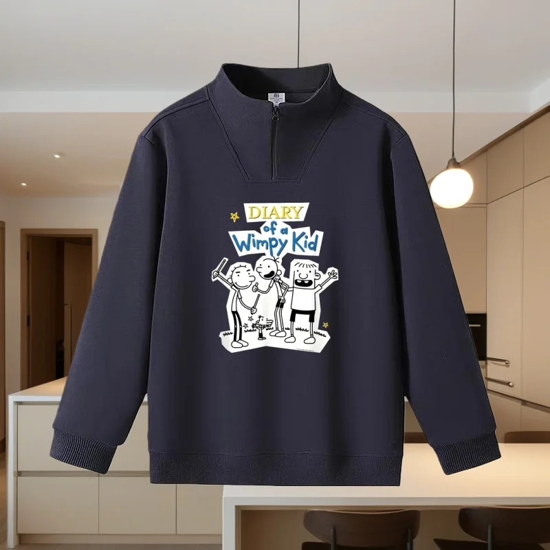 Heavyweight Autumn and Winter Style Couple's Pure Cotton Sweatshirt