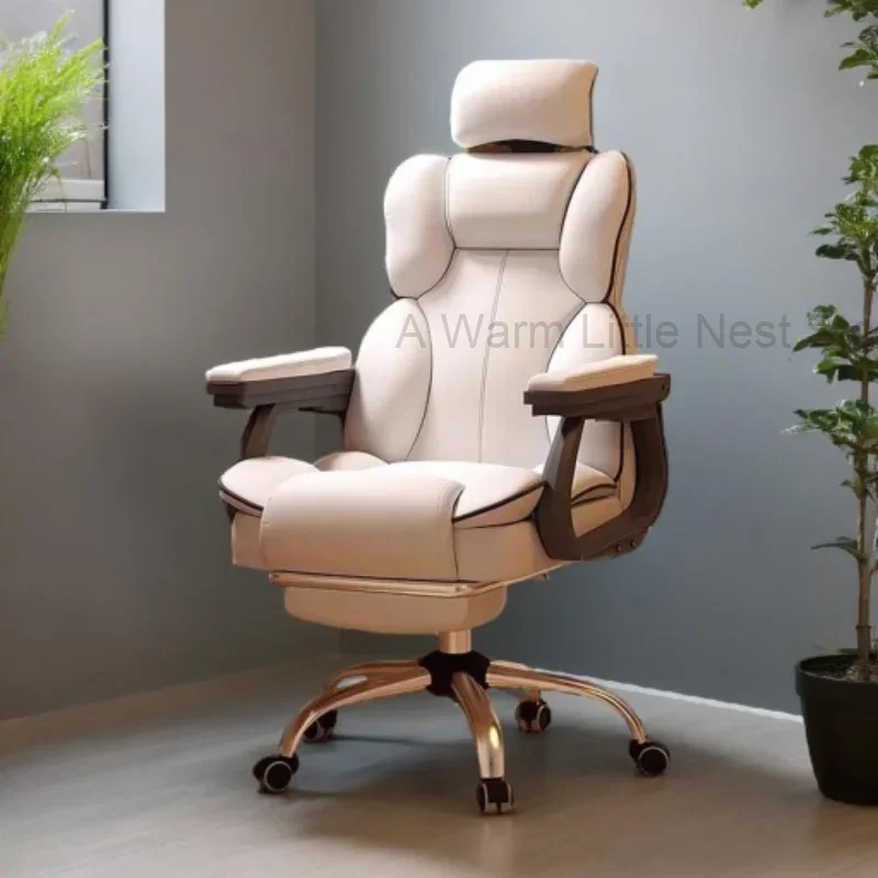 

Chaise Design Gaming Chair Office Desk Chairs Writing Gamming Single Person Computer Armchair Comfortable Footrest Bed Swivel