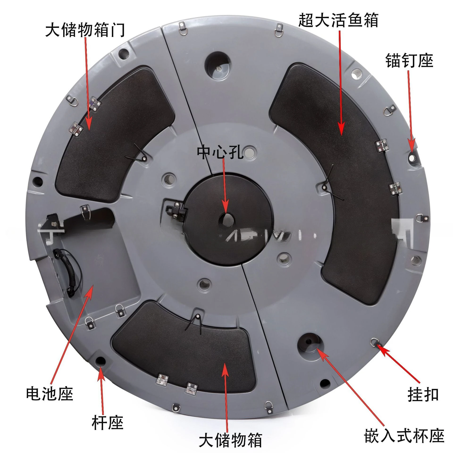 Development of Rotomolded Fishing Boat Luya Splicing Boat Splicing Disc Kayak Mold