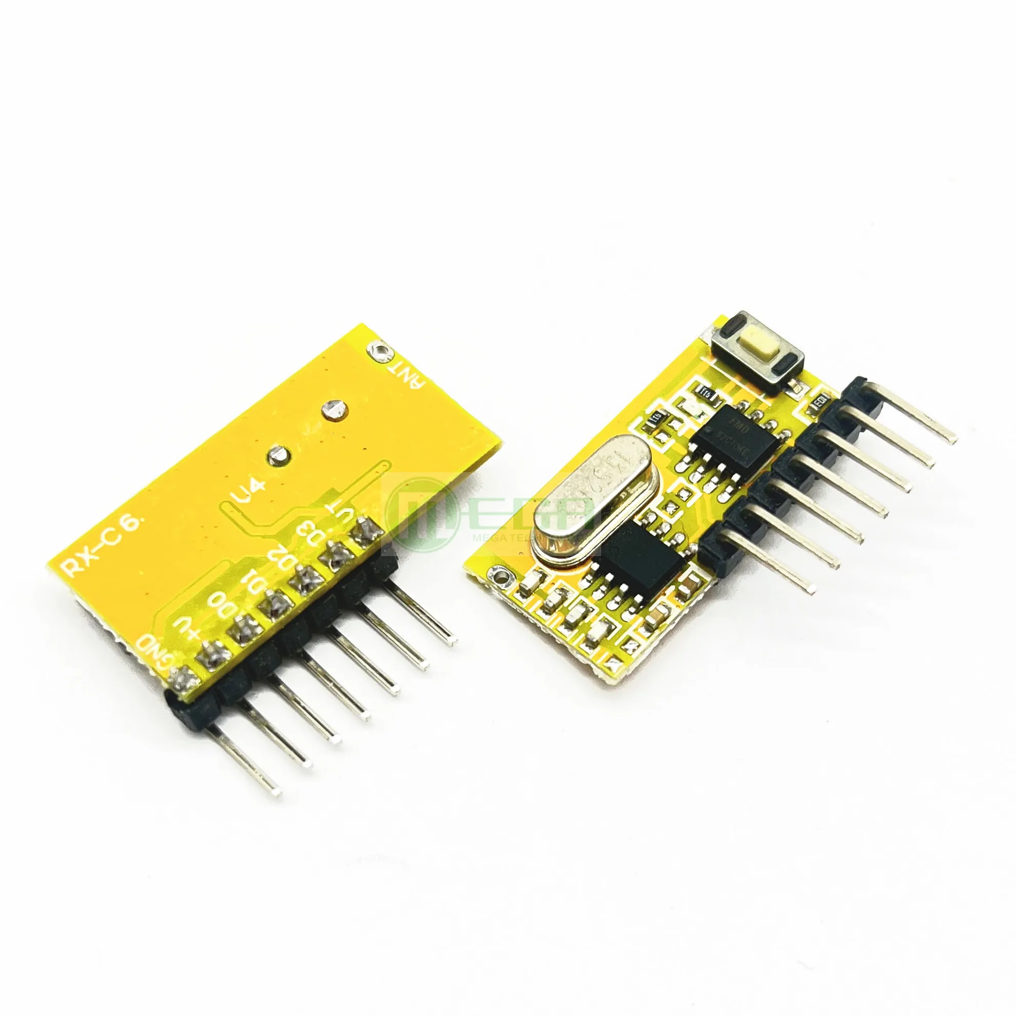 RXC6 433Mhz Superheterodyne Wireless Receiver PT2262 Code Steady for Arduino/AVR Diy Module Electronic Diy Kit Pcb Board
