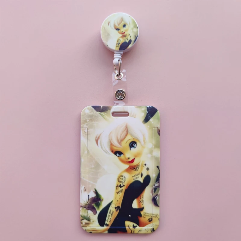 حامل بطاقات بمشبك قابل للسحب من ديزني للرجال والنساء ، حافظة شارة أعمال ، إبزيم بكرة ، طبيب ، ممرضة ، تعليق ، اعتماد ، جديد #4