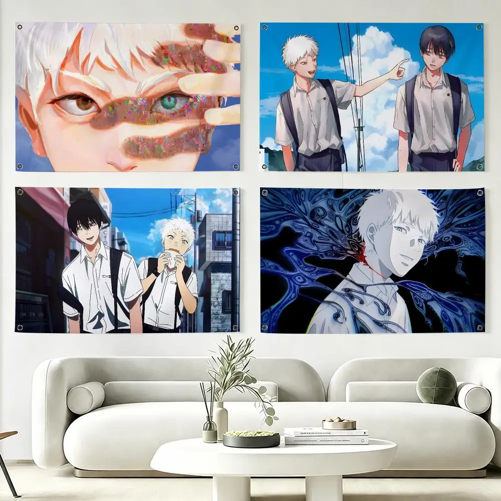 The S-Summer Hikaru Died Hanging Flag Banner Home Outdoor Camping Picnic Party Decoration Fashion Best Selling Wall Art Decor