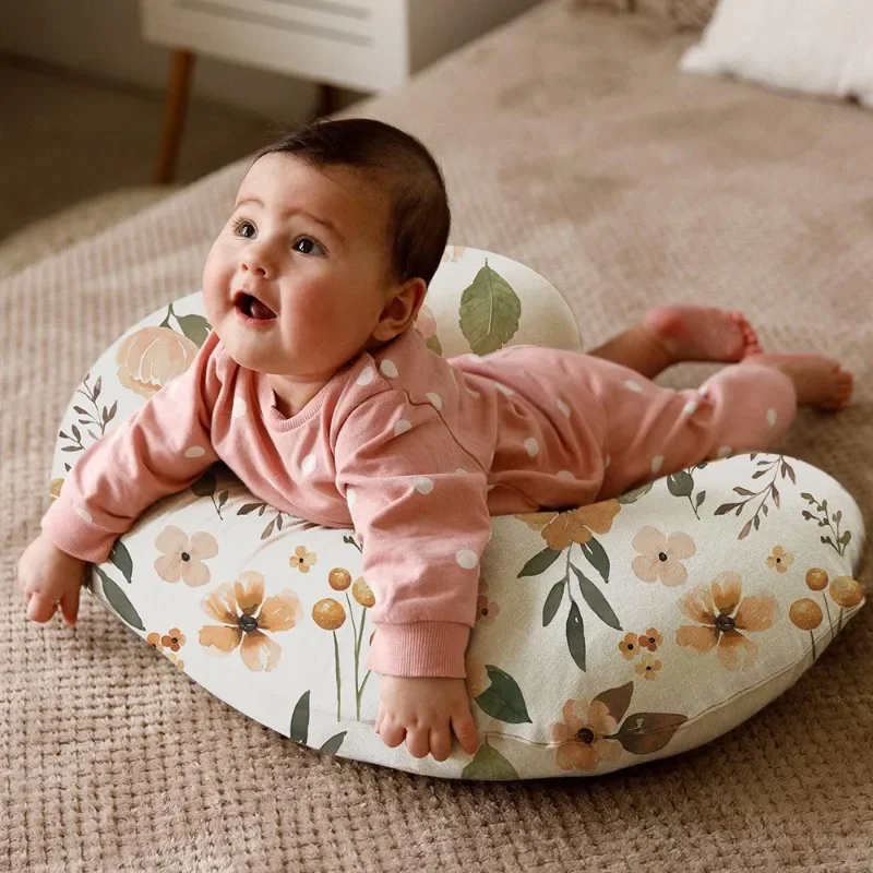 Versátil tumbona infantil y almohada de lactancia: evitan escupir y proporciona comodidad óptima para tu pequeño