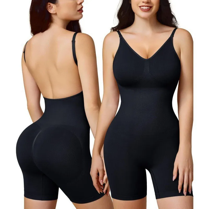 One-piece body sculpting corset U back lift, hip sculpting, female abdominal closure, onesie, postpartum recovery