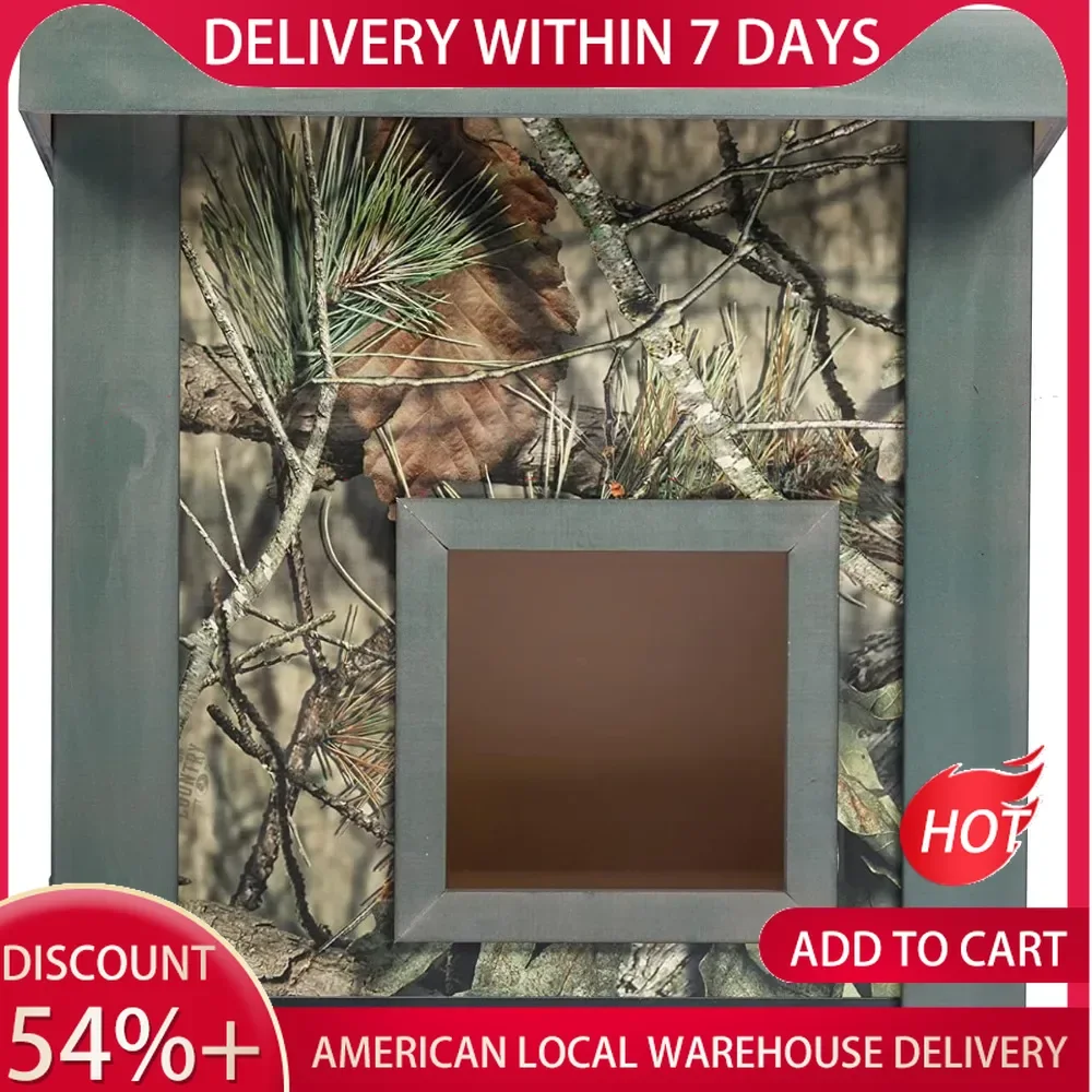 Mossy Oak Bed for Cats House ECOFLEX Outdoor Cat House Cats Pet Products Accessories Supplies Kennel Home Garden