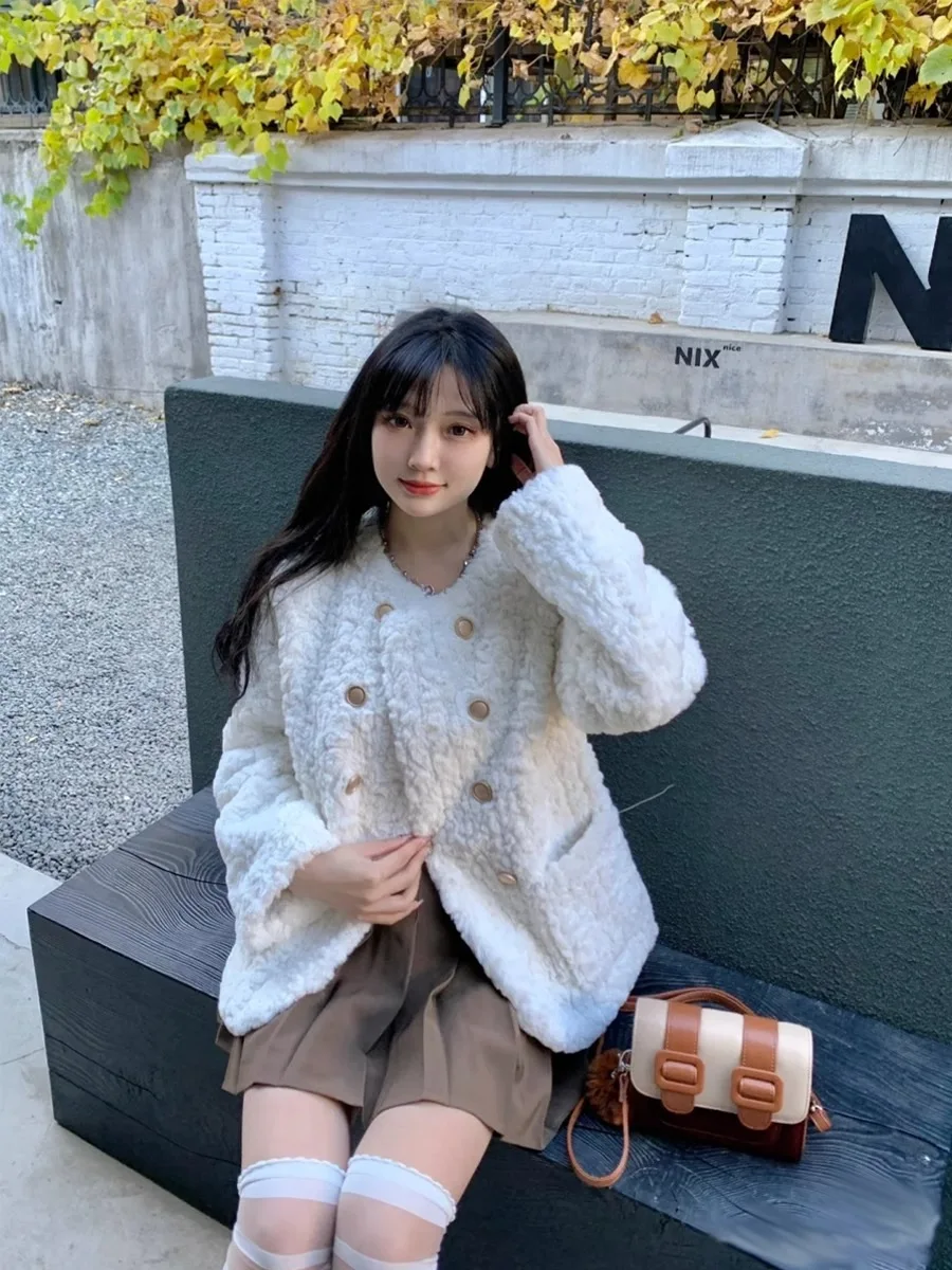 Chaqueta de Tweed para Mujer, Invierno, Acolchada, Cálida, Forrada, Resistente al Viento, a Prueba de Frío, Cómoda, Aislada, para Exteriores, Uso Diario, Estilo Retro