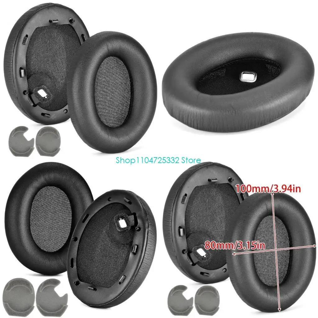 

P5EA 1 пара наушников чехол для WH-1000XM4 1000X дышащий чехол для наушников сменные амбушюры