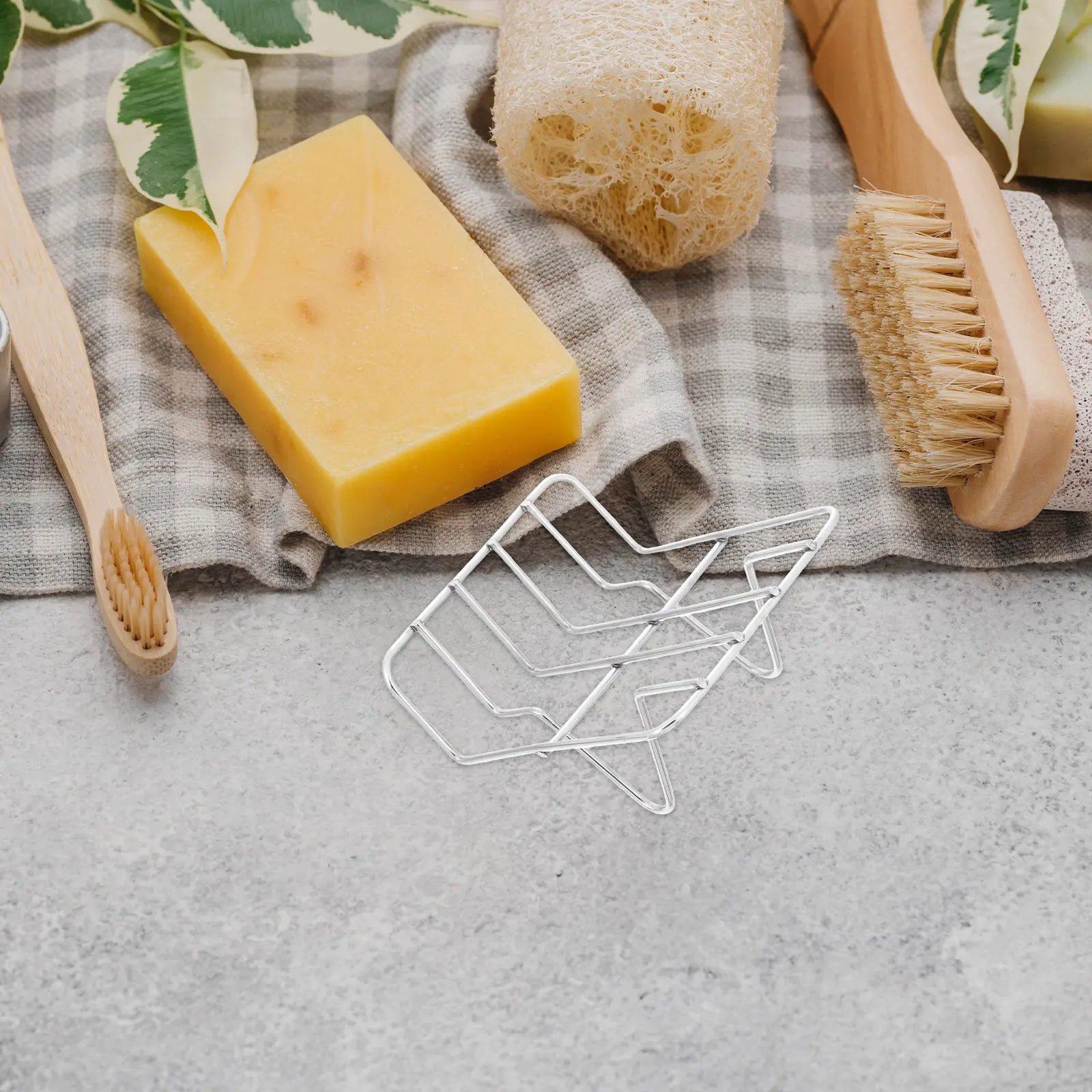 

Мыльница из нержавеющей стали с самоотводом воды, подставка для мыла, металлический лоток для кухни, ванной, душа, раковины, держатель для губки, органайзер для слива