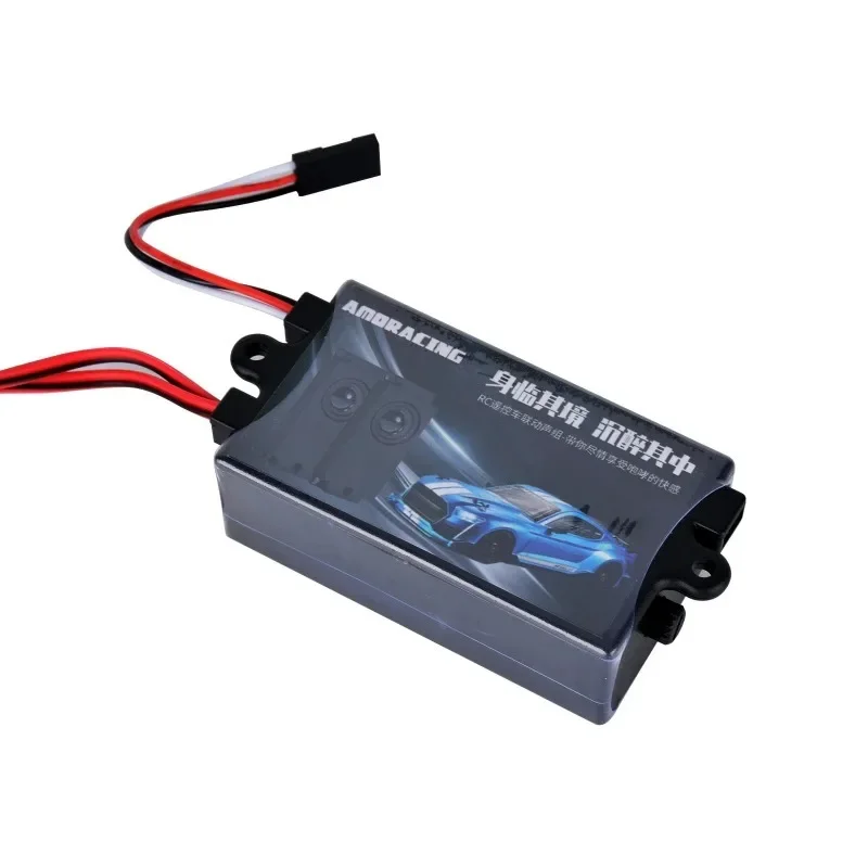 Simulador de sonido del motor, 10 tipos de reemplazo de sonido para 1/10, 1/8, 1/6, modelo RC, accesorios de carreras para Buggy