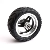 10 inch Wheel 80/60-6 Tubeless Tire Alloy Disc Brake Hub Rim For Curuss R10 FLJ C11/T11 Electric Scooter Bicycle Mini Kibe ATV