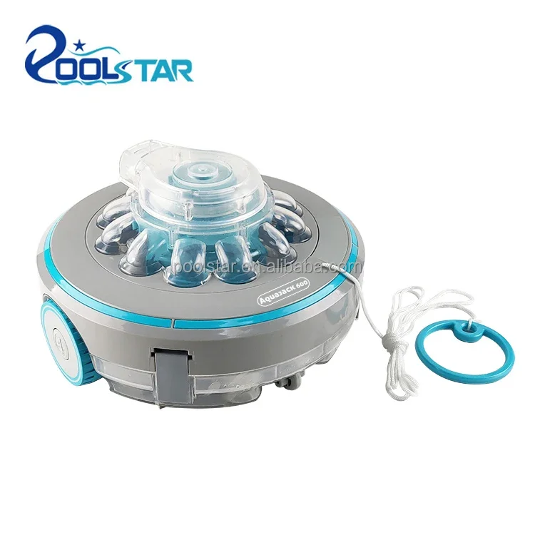 Rechargeable Cordless Robotic Vacuum Pool Robot Cleaner Electric Powered Above-Ground Swimming Pool Cleaning Robot