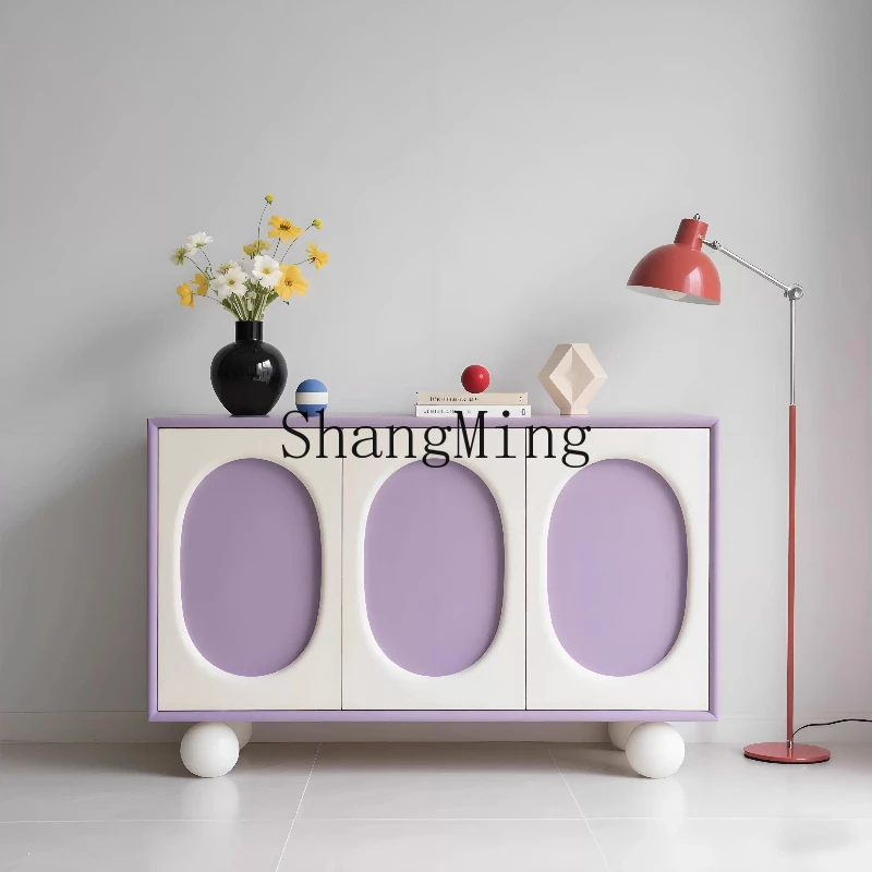 

DHY dopamine side cabinet living room storage storage cabinet against the wall kitchen storage