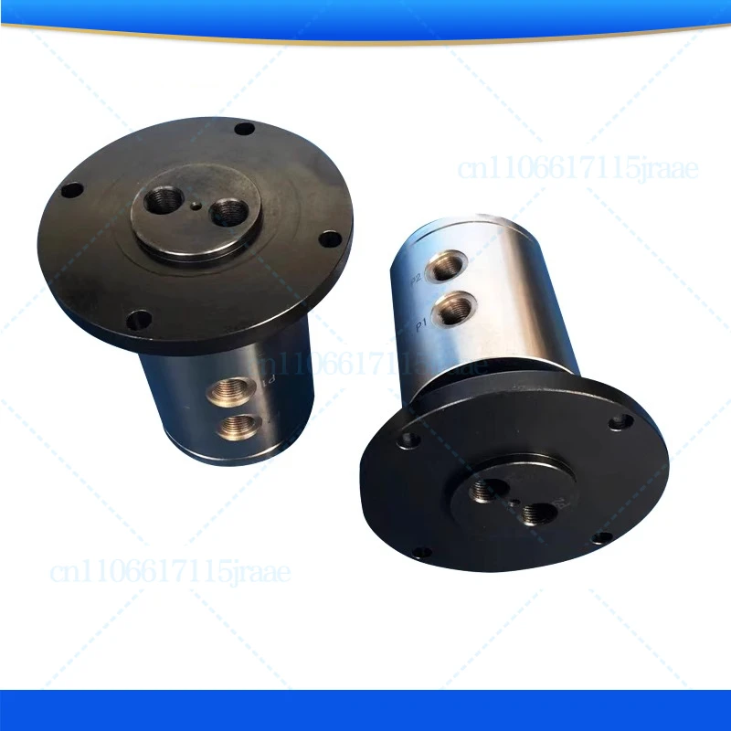 

Multi-path rotary joint oil and gas distributor, two-path and four-path high-pressure hydraulic oil