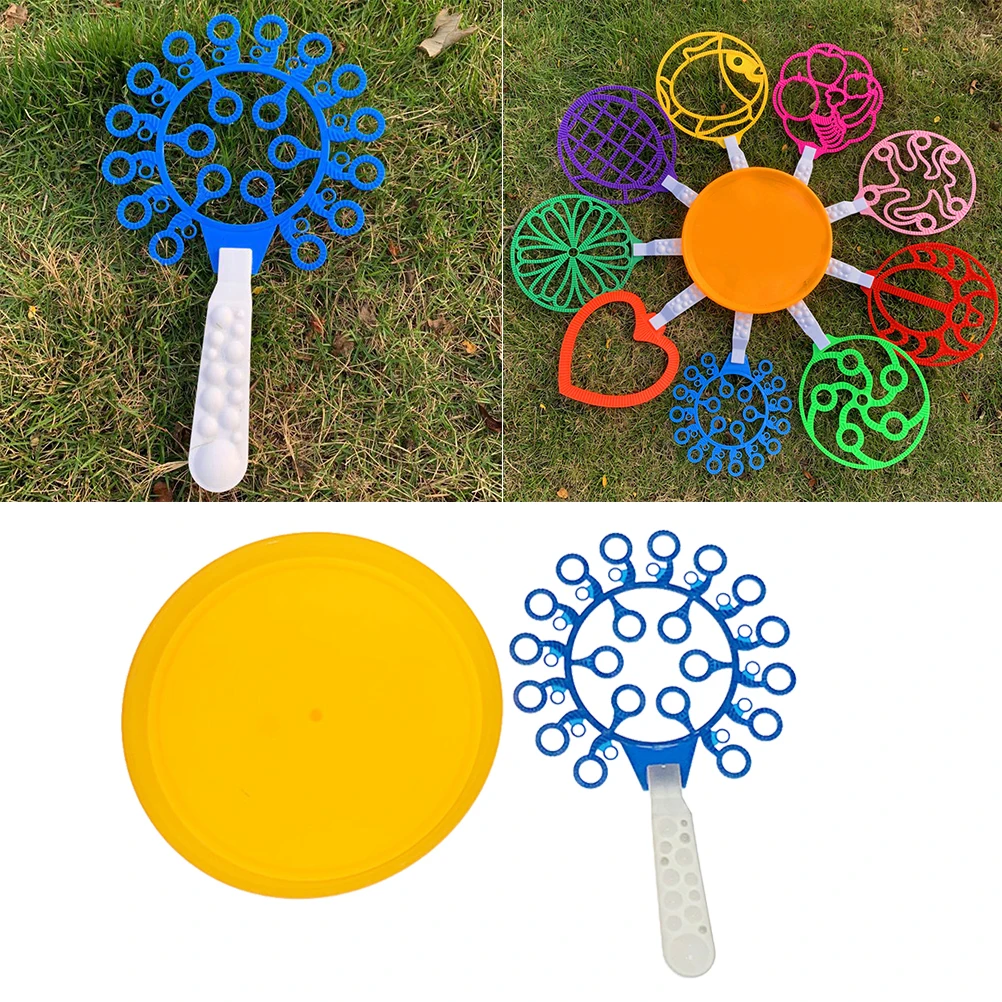 Enfants en plein air soufflant bulle souffleur Jumbo géant ensemble de bulles créatif grand anneau à bulles jouets fabricant de bulles jouets baguette à bulles pour
