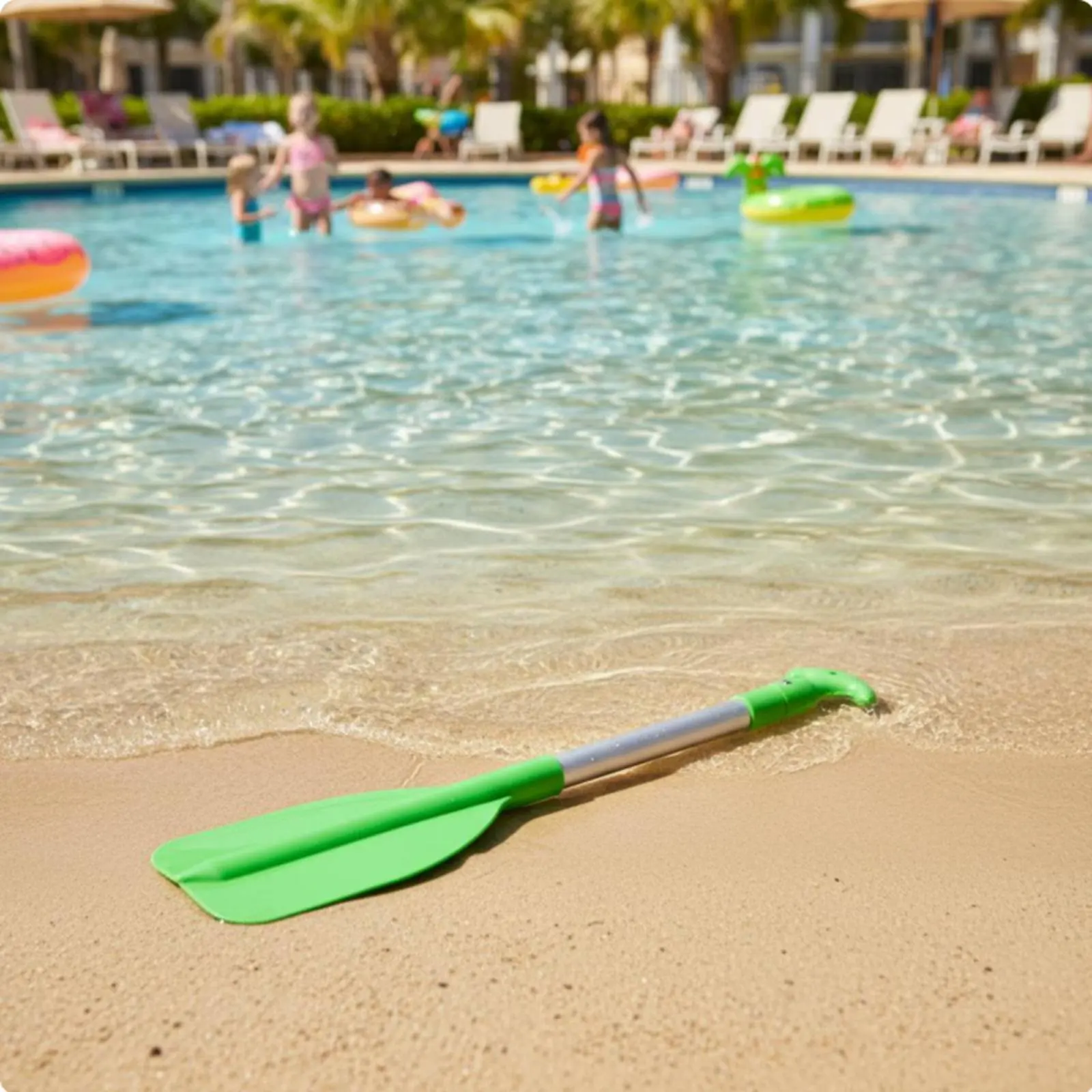 

Children's Paddle Water Retractable 2-in-1 Kids Kayak Paddle Telescoping Boat Oar Sturdy Boating Equipment for Pool, Beach