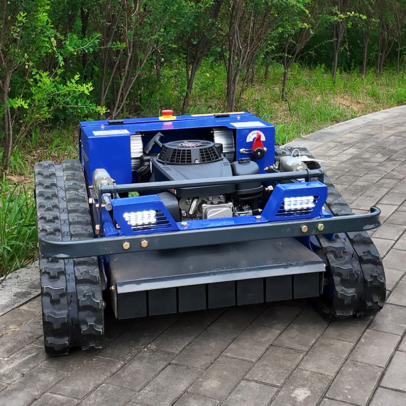 カスタマイズ可能なリモコン式人工芝刈りロボット、玄関先まで配送可能、雑草除去機能付き、あらゆる地形に対応