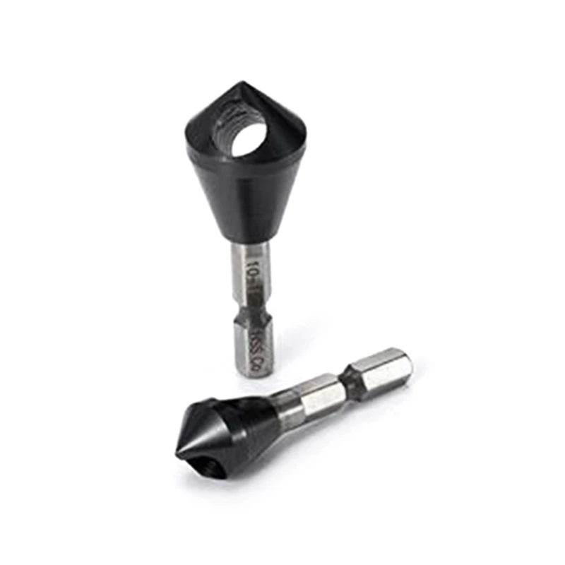 M35 kobalt Countersink Deburring Chamfer Drill Bit 1-4/2-5/5-10/10-15mm HRC89 517A