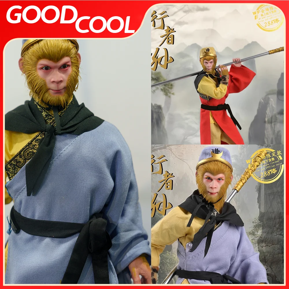 В наличии HAOYUTOYS WF2401, масштаб 1/6, китайская древняя мифология, серия, мужской солдат, Сунь Укун, полный набор, модель 12 в экшн-фигурке