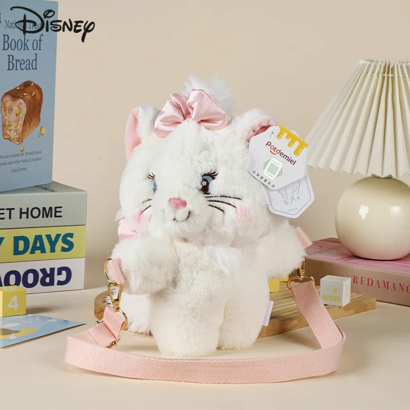 ماري كات جديد المرأة حقيبة قطيفة موضة عالية الجودة الفتيات متعددة الوظائف حقيبة التخزين الكرتون لطيف تنوعا ثلاثية الأبعاد حقيبة كروسبودي