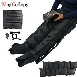 6 Chambers Air Compression Massage System Whole Body Massager Compression Pump Recovery Boots Foot Leg Massage Machine AirWrap