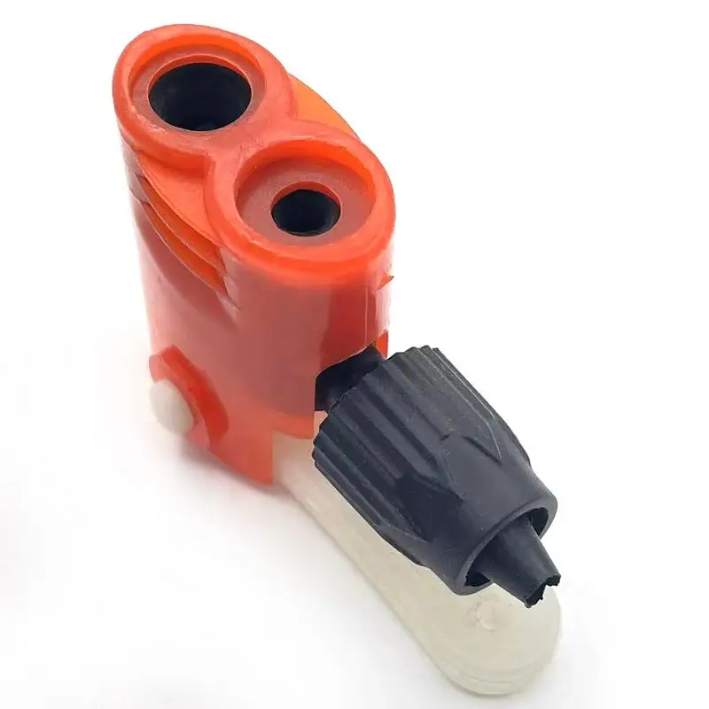 Air Pump Adapter Valve Useful Bicycle Leakproof Tire Inflator Nozzle With Large Outlet Dual Head Pumping Valve Convertor