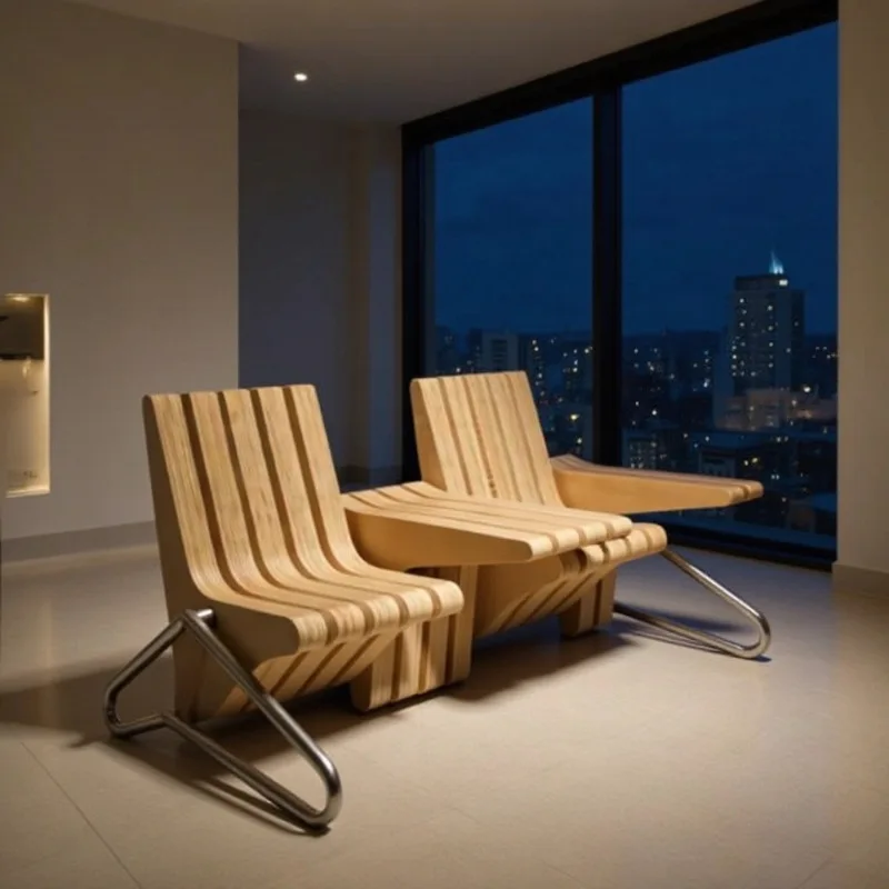 

Outdoor row chair scenic spot square landscape bench outdoor creative special-shaped seat garden bench
