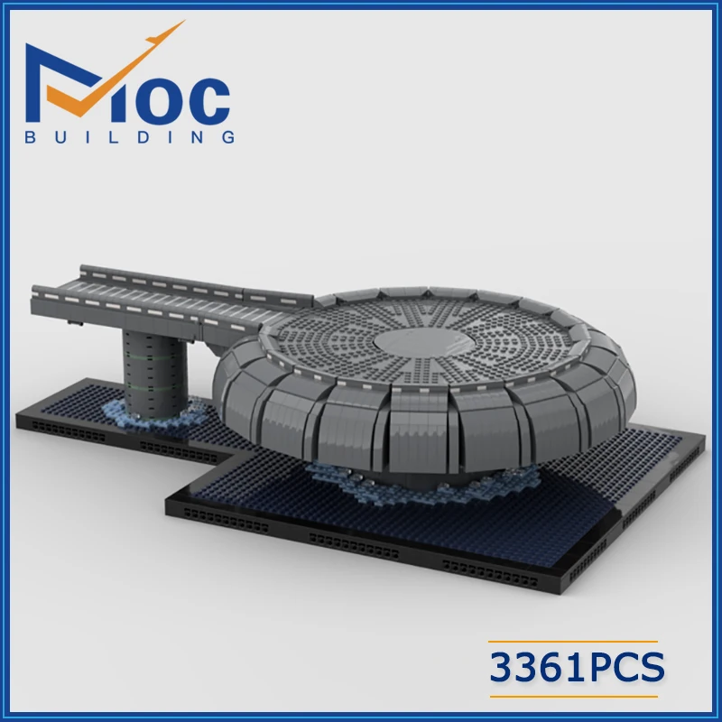 Space Wars Mega Figures Landing Platform Moc Building Blocks Technicalal Parts Large Platform Compatible With Brands Toys