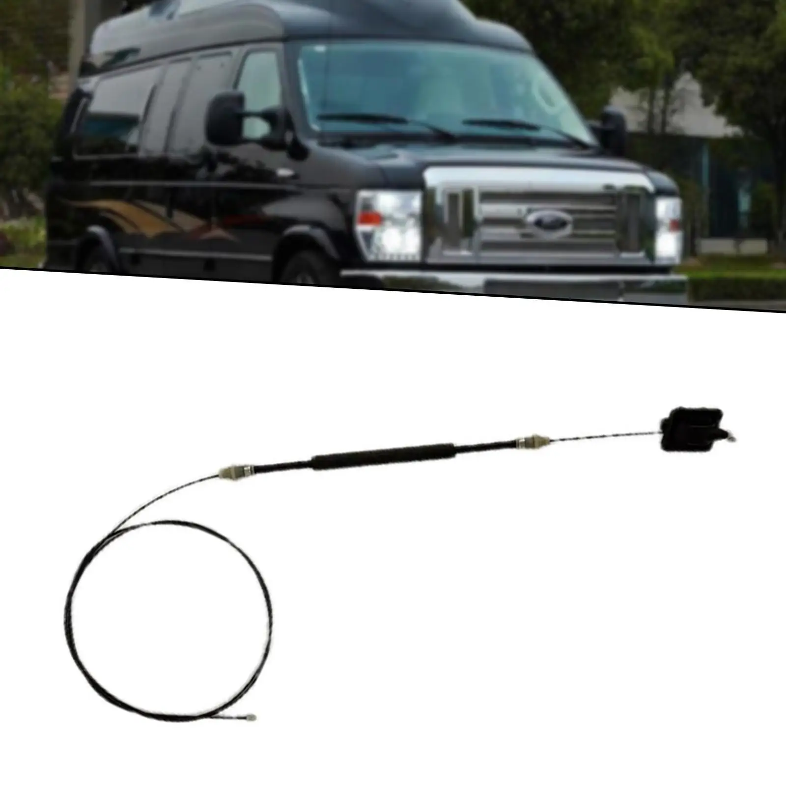 

Car Transmission, Gear Shift Cable 5C2Z7E395AA Easy Install Selector Cable, Shifter Control Cable, Control Lever for Ford, E250