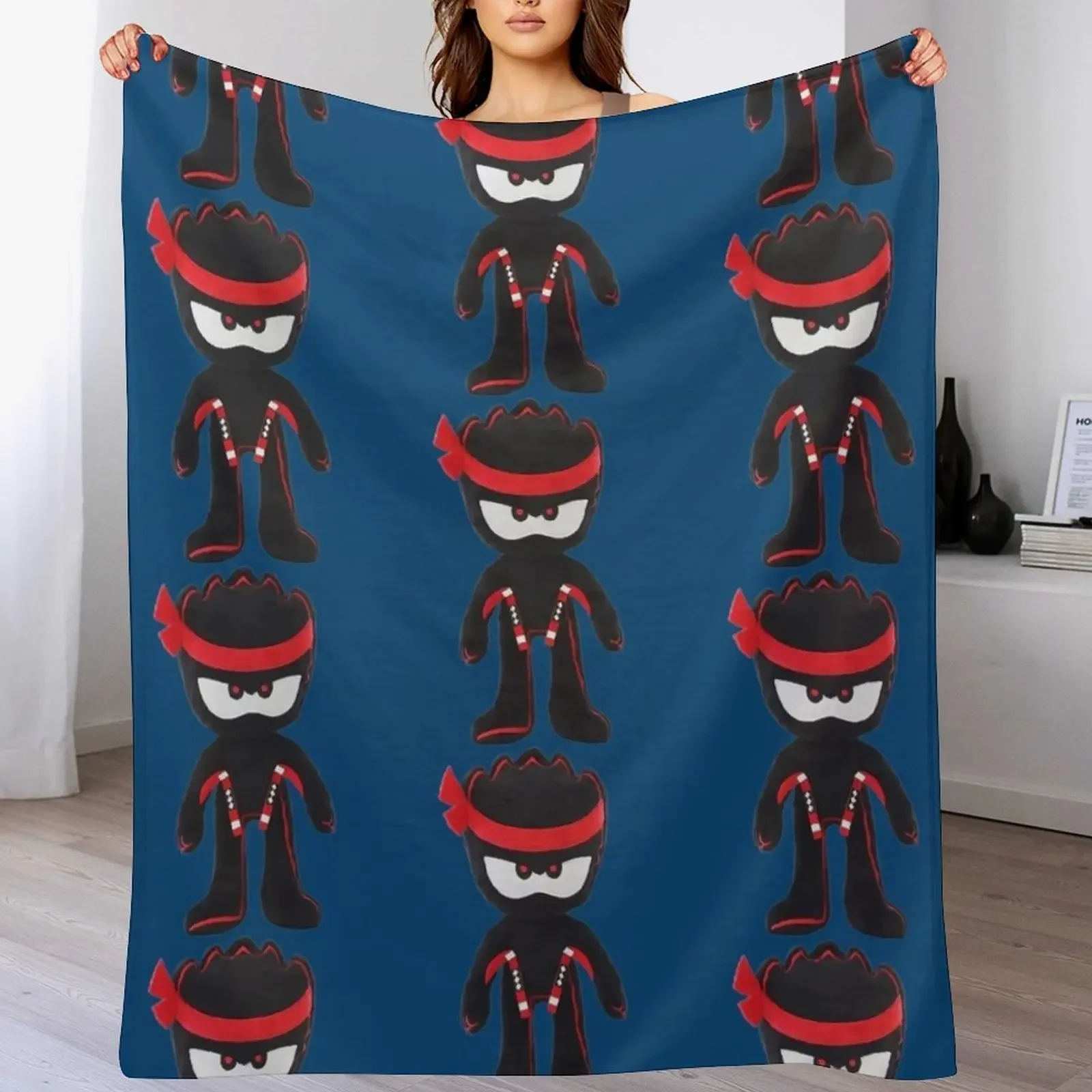 

Плюшевое красное одеяло Ninja, большие одеяла и фланелевые детские одеяла