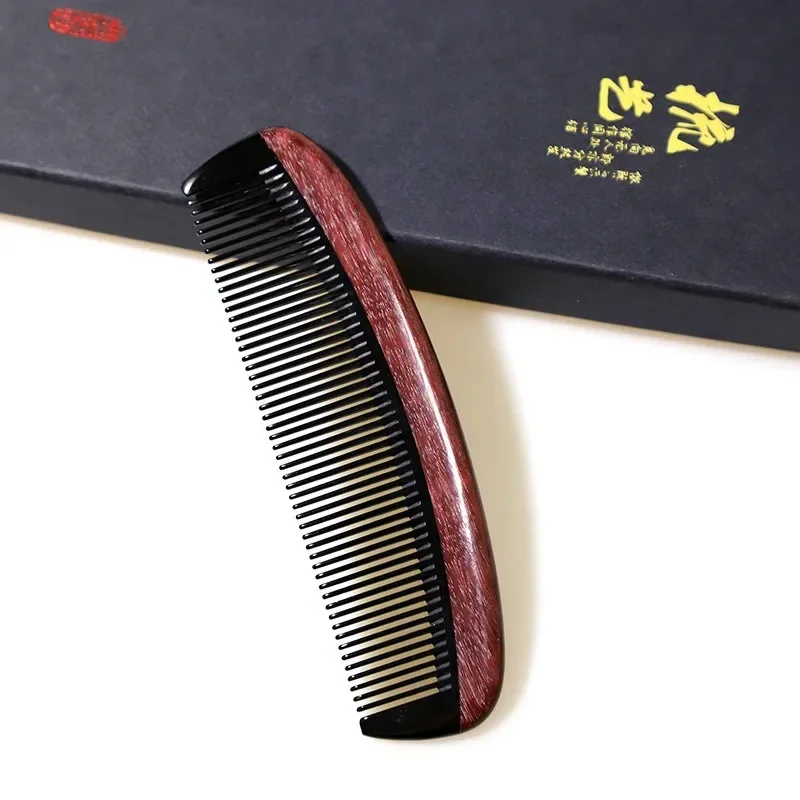 

Красота расческа деревянный бычий рог массаж парикмахерская фиолетовая гравировка источник завод