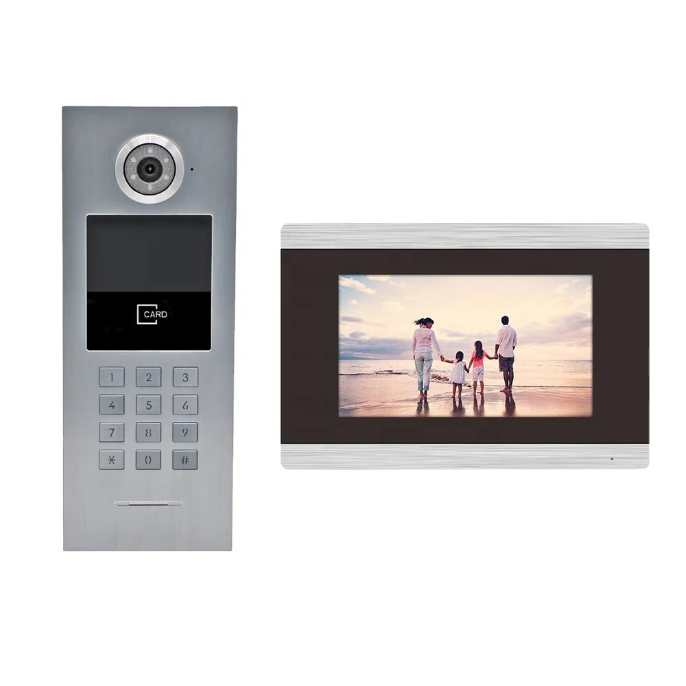 

IP Tuya Smart Video Door Phone Visiophone for Villa Connected with CAT5 CAT6 Network Cable