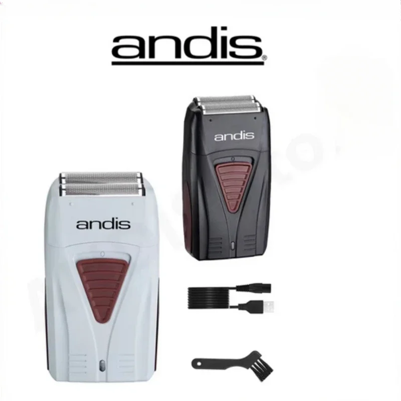 Original Andis Professional Profoil Lithium Titanium Foil Shaver Cordless Shaver For Men Bald Hair Clipper With Charger 17170