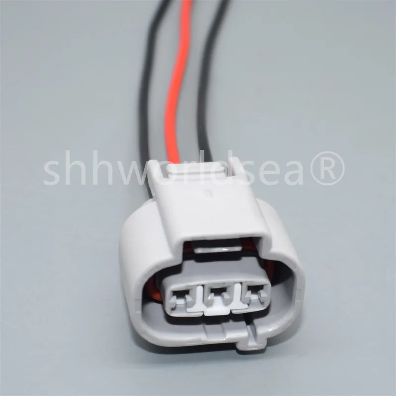 

1Sets car wire female cable Waterproof sheath 3 pin connector automotive Plug socket include terminals and seals