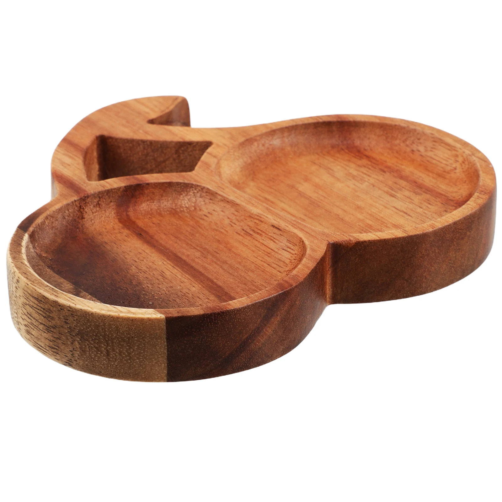 

Cherry Shaped Tea Tray Wood Boards for Food Serving Platters Charcuterie Board Home Decor Japanese Aesthetics Wood