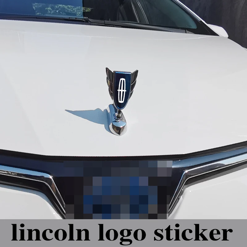 New auto parts metal stickers Lincoln car stickers Adventurer navigator pilot MKZ MKC modified high-end decorative stickers 